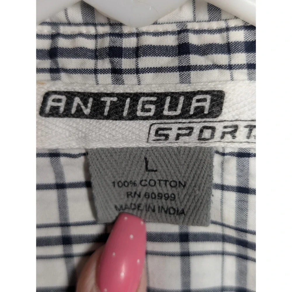 Large Men's ANTIGUA Hawaiian‎ Shirt